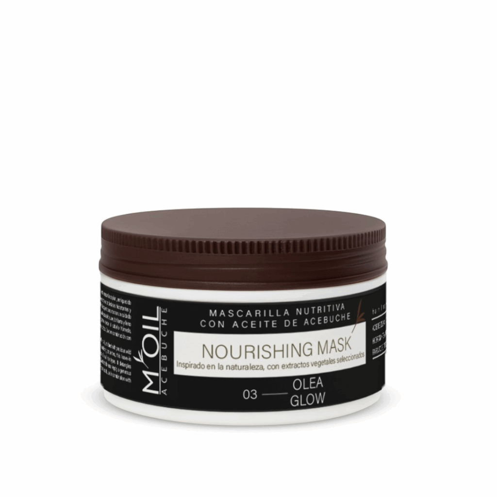 Mascarilla Nutritiva OLEA GLOW con aceite de acebuche y extractos de origen natural 250ml
