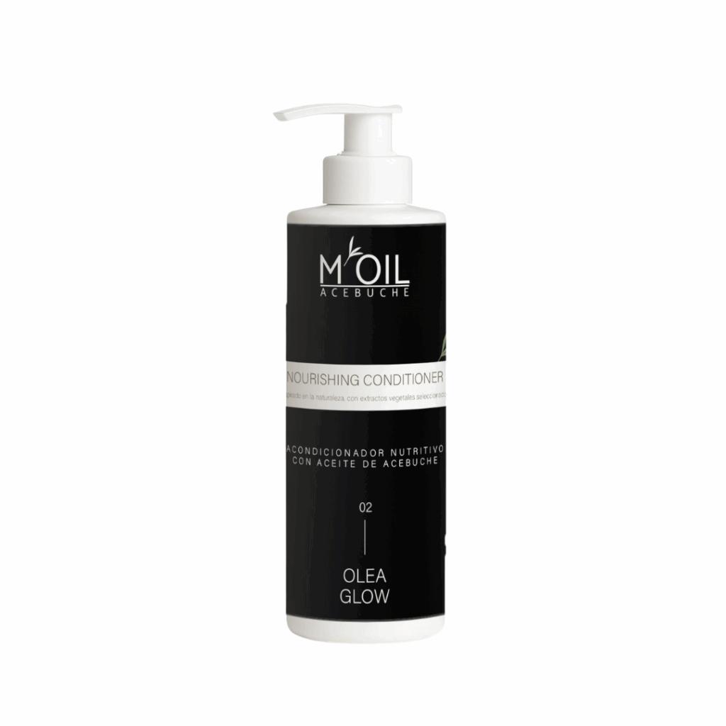 Acondicionador Nutritivo OLEA GLOW con aceite de acebuche y extractos de origen natural 300ml
